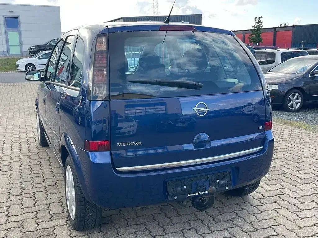 Gebraucht Opel Meriva Basis 101 PS (74 kW) 2006 Blau Van / Kleinbus