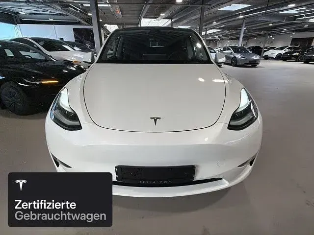 Gebraucht Tesla Model Y Long Range AWD 258 kW (351 PS) 2023 Weiß SUV