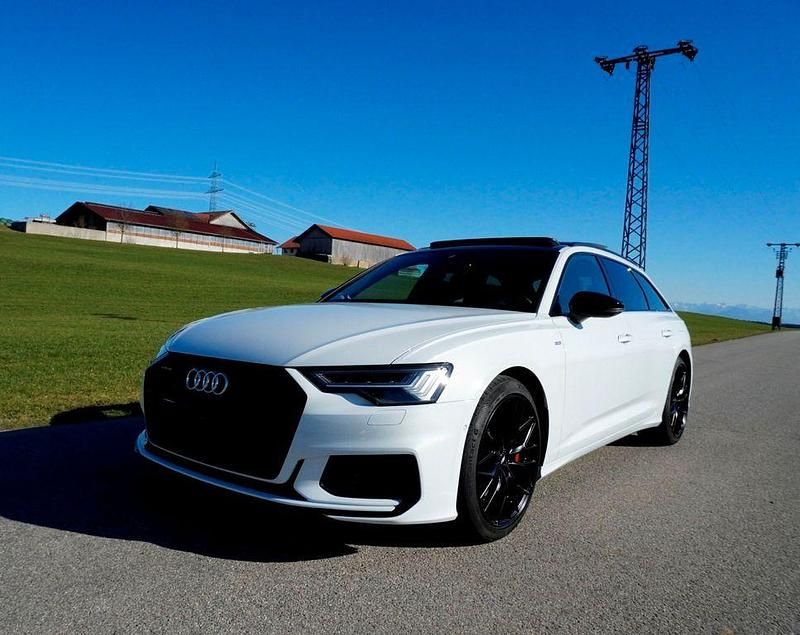 Gebraucht Audi A6 S-Line 367 PS (269 kW) 2021 Weiß Kombi