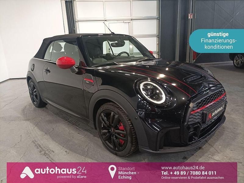 Schwarz Gebraucht 2023 Mini John Cooper Works Cabriolet Cabrio | 35.770 € (Fairer Preis) - Bild 1/4