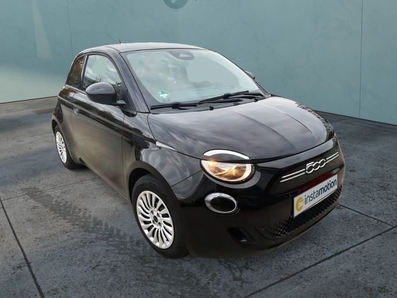 Schwarz Gebraucht 2021 Fiat 500e Action Limousine | 15.430 € (Teuer) - Bild 1/3
