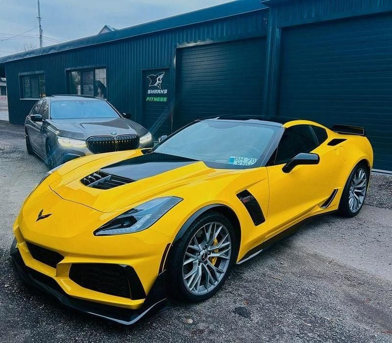 Gelb Gebraucht 2015 Corvette Z06 Coupé | 80.000 € (Guter Preis) - Bild 1/4