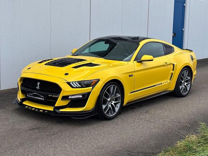 Gebraucht Ford Mustang GT 466 PS (342 kW) 2017 Gelb Coupé
