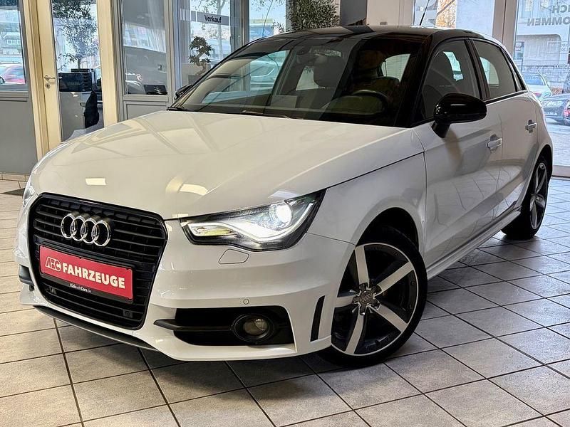 Weiß Gebraucht 2014 Audi A1 Sportback S-Line Kleinwagen | 13.590 € (Etwas zu teuer) - Bild 1/4