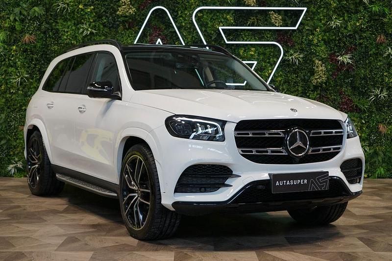 Weiß Gebraucht 2021 Mercedes GLS350 AMG SUV | 87.700 € - Bild 1/3