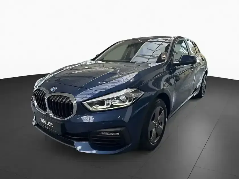 Gebraucht BMW 118 Advantage 136 PS (100 kW) 2021 Phytonicblau (blau) Limousine