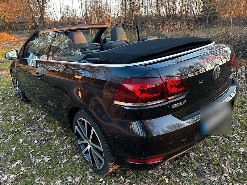 Gebraucht VW Golf Cabriolet LOUNGE 103 PS (75 kW) 2015 Schwarz Cabrio