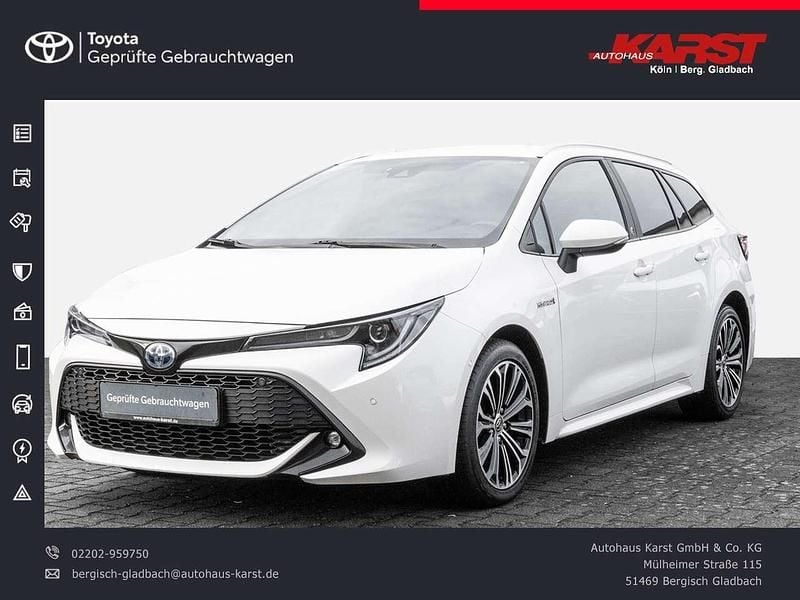 Schneeweiß Gebraucht 2020 Toyota Corolla Team Kombi | 19.490 € (Fairer Preis) - Bild 1/4