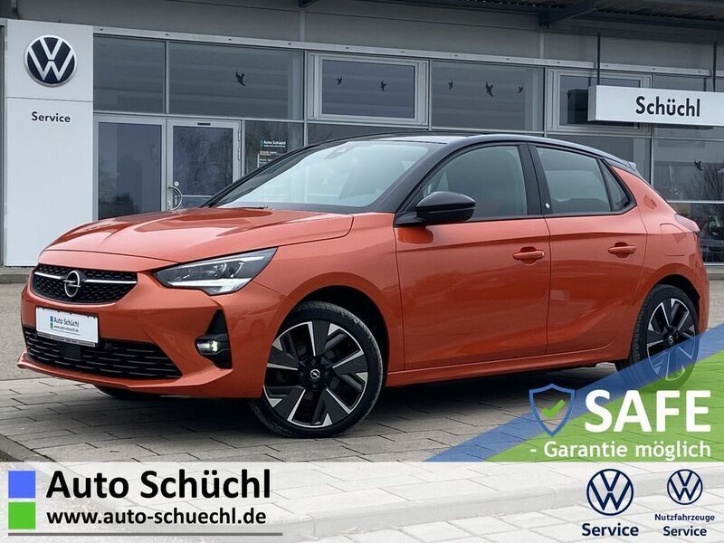 Orange Gebraucht 2021 Opel Corsa-e GS Line Kleinwagen | 13.870 € (Guter Preis) - Bild 1/4