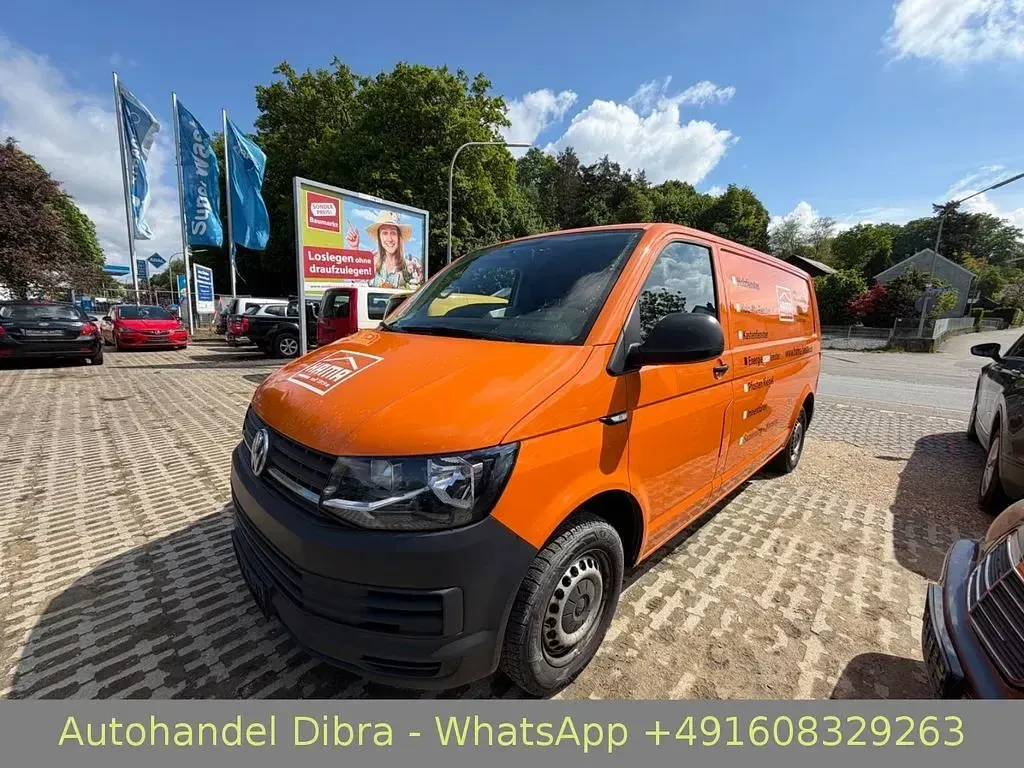 Gebraucht VW T6 102 PS (75 kW) 2018 Orange Van