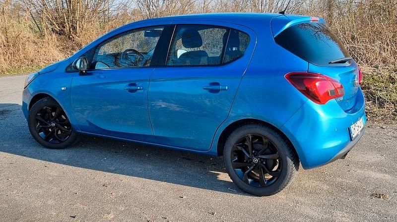 Gebraucht Opel Corsa 90 PS (66 kW) 2019 Blau Kleinwagen