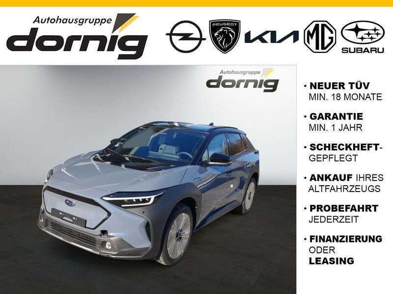 Harbor mist grey Gebraucht 2024 Subaru Solterra Platinum SUV | 48.990 € - Bild 1/4