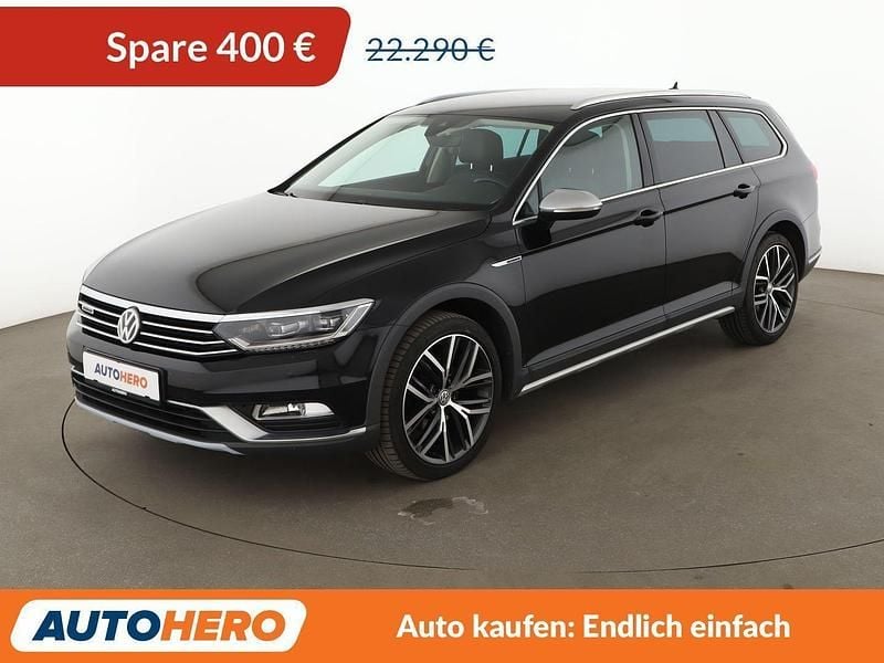 Schwarz Gebraucht 2018 VW Passat Alltrack Kombi | 21.890 € (Guter Preis) - Bild 1/3
