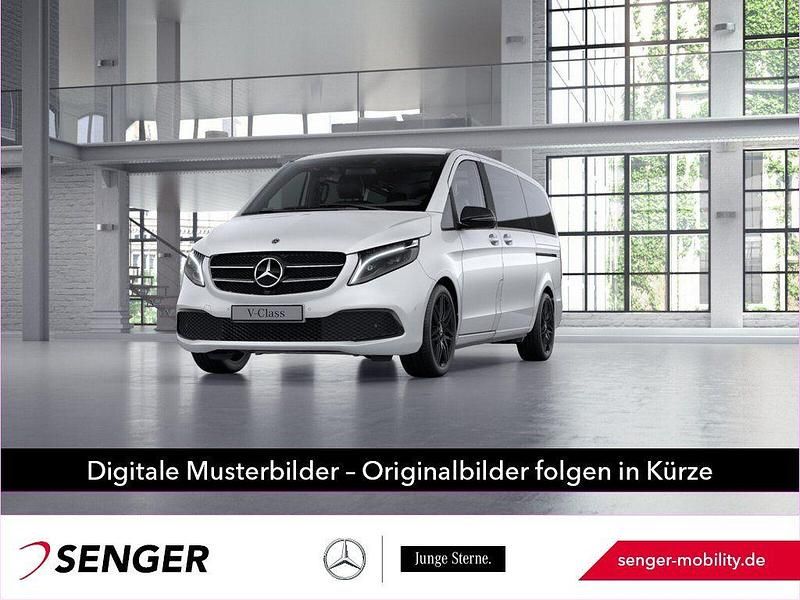Bergkristallweiß Gebraucht 2022 Mercedes V300 Exclusive Van / Kleinbus | 69.950 € (Guter Preis) - Bild 1/3