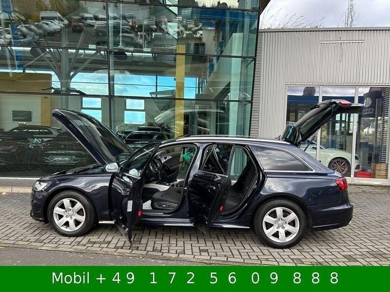 Mondscheinblau metallic (metallic) Gebraucht 2016 Audi A6 Ambiente Kombi | 16.999 € (Superpreis) - Bild 1/4