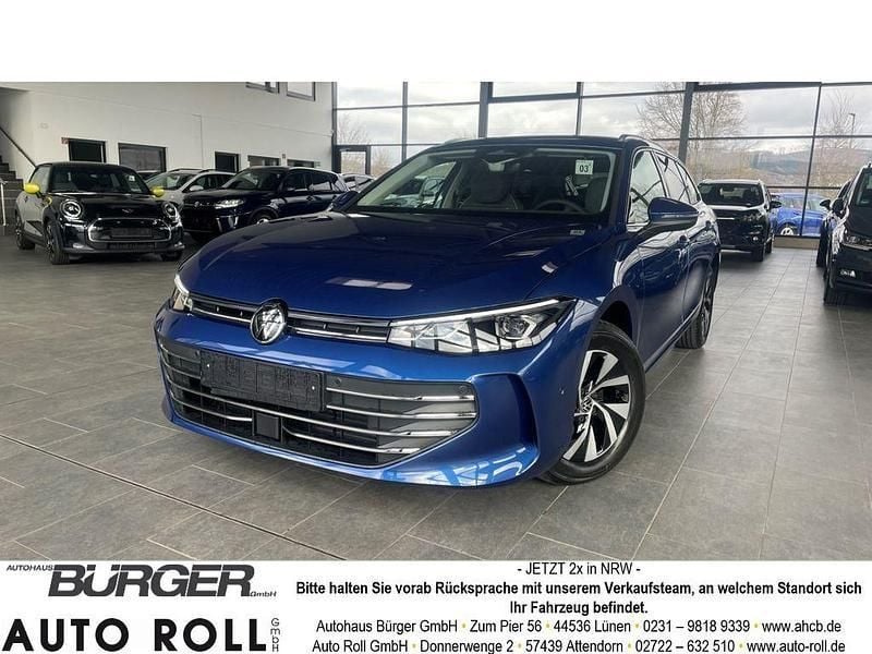 Blau Neu 2025 VW Passat Business Kombi | 37.770 € (Guter Preis) - Bild 1/4