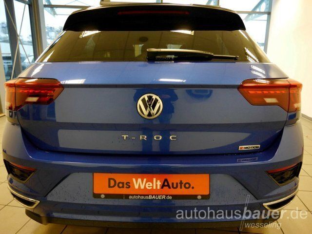 Gebraucht VW T-Roc Sportline 190 PS (139 kW) 2019 Ravennablau metallic/schwarz (metallic) SUV