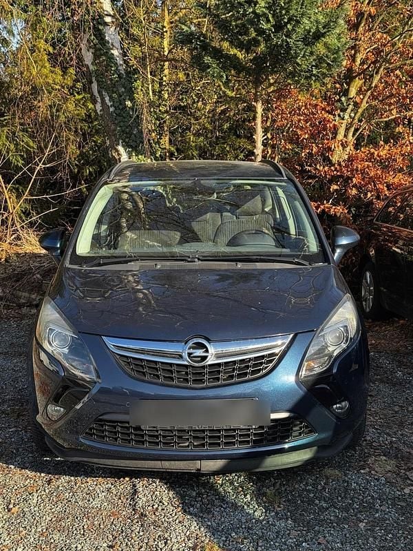 Gebraucht Opel Zafira 140 PS (102 kW) 2012 Blau Van / Kleinbus