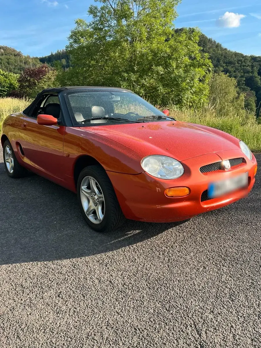 Gebraucht MG F 145 PS (106 kW) 1996 Orange Cabrio