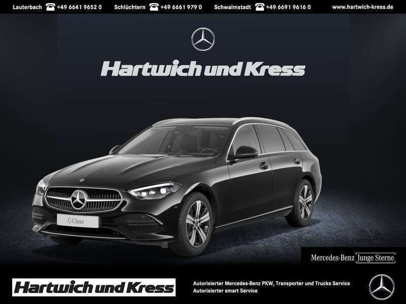 Ung. schwarz unilack Gebraucht 2024 Mercedes C180 Avantgarde Kombi | 54.590 € - Bild 1/4