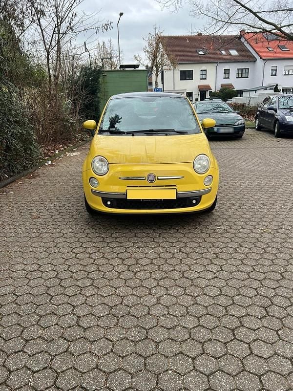 Gebraucht Fiat 500 100 PS (73 kW) 2009 Gelb Cabrio
