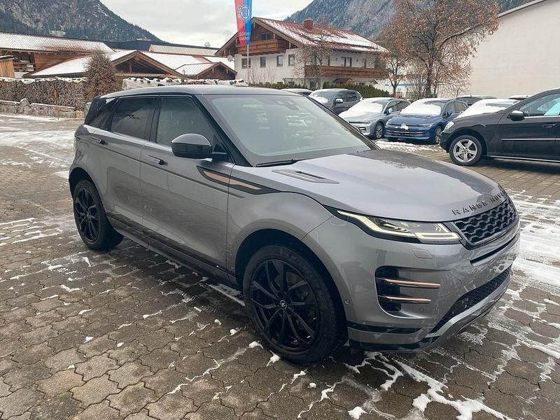 Grau Gebraucht 2020 Land Rover Range Rover evoque SE Dynamic Limousine | 27.900 € (Teuer) - Bild 1/4
