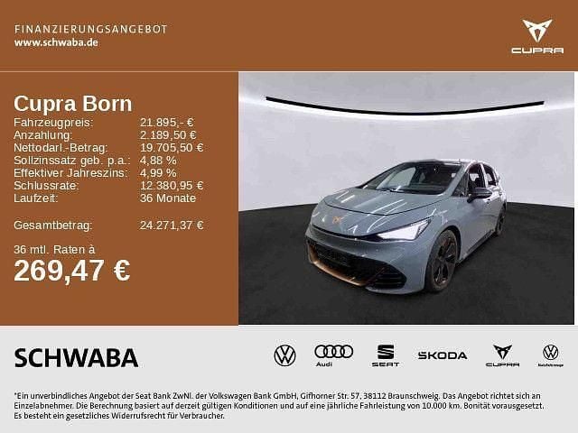 Grau Gebraucht 2021 Cupra Born Kleinwagen | 21.395 € (Guter Preis) - Bild 1/4