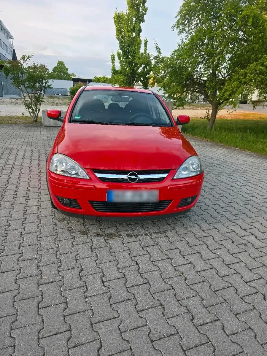 Gebraucht Opel Corsa 90 PS (66 kW) 2005 Rot Kleinwagen