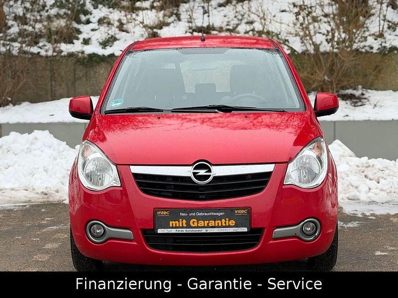Gebraucht Opel Agila Edition 68 PS (50 kW) 2010 Rot Kleinwagen