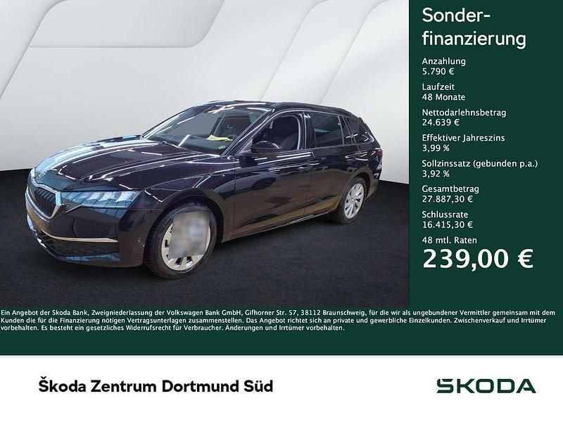 Schwarz Gebraucht 2024 Skoda Octavia Selection Kombi | 30.429 € (Fairer Preis) - Bild 1/3