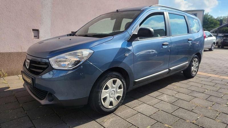 Blau "mineral" Gebraucht 2013 Dacia Lodgy Picknick Van / Kleinbus | 4.890 € (Fairer Preis) - Bild 1/4