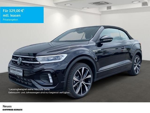 Schwarz Gebraucht 2025 VW T-Roc Cabriolet IQ Drive Cabrio | 39.480 € (Etwas zu teuer) - Bild 1/4