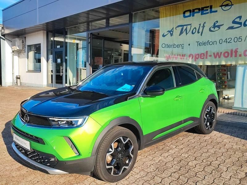 Grün Gebraucht 2021 Opel Mokka-e Ultimate SUV | 17.770 € (Etwas zu teuer) - Bild 1/4