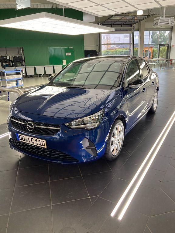 Blau Gebraucht 2021 Opel Corsa Limousine | 12.499 € (Guter Preis) - Bild 1/4