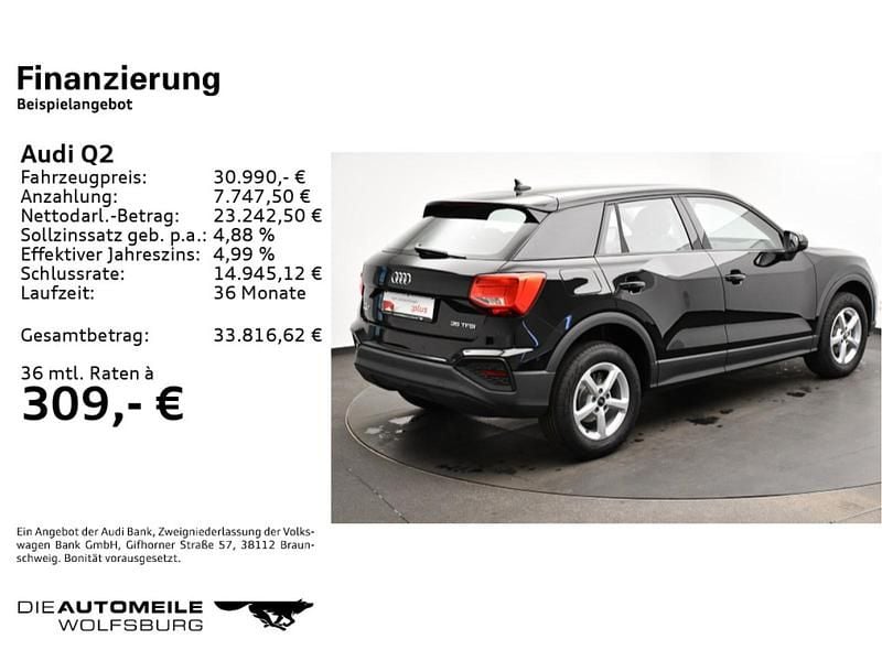 Brugt Audi Q2 150 HK (110 kW) 2025 Sort SUV