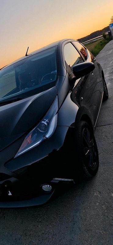 Gebraucht Toyota Aygo 2018 Schwarz Kleinwagen