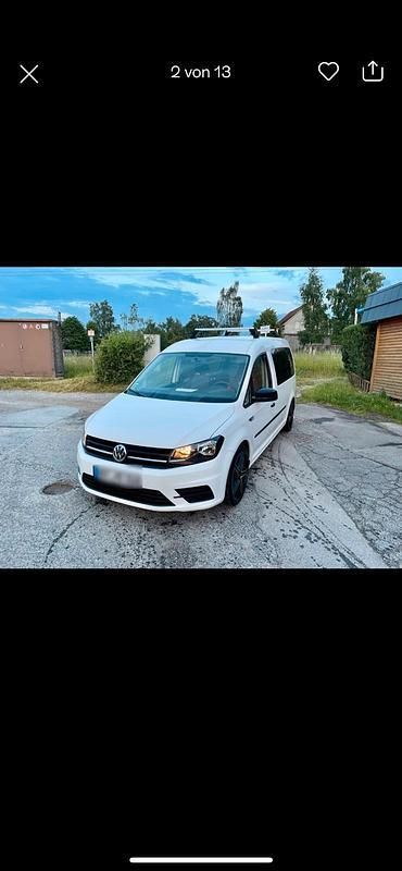 Weiß Gebraucht 2020 VW Caddy Maxi Van / Kleinbus | 19.900 € (Teuer) - Bild 1/4