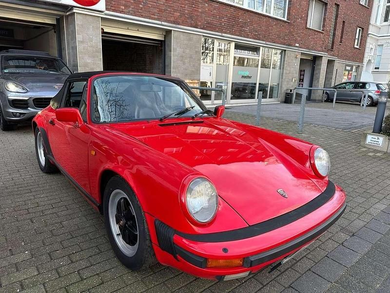 Gebraucht Porsche 911 231 PS (169 kW) 1989 Indischrot Cabrio