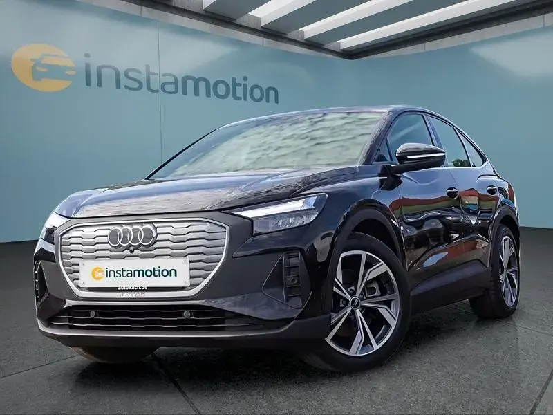 Gebraucht Audi Q4 Sportback e-tron 150 kW (204 PS) 2023 Schwarz SUV