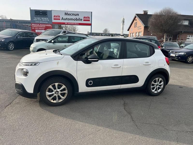 Gebraucht Citroën C3 Feel 82 PS (60 kW) 2018 Weiß Kleinwagen