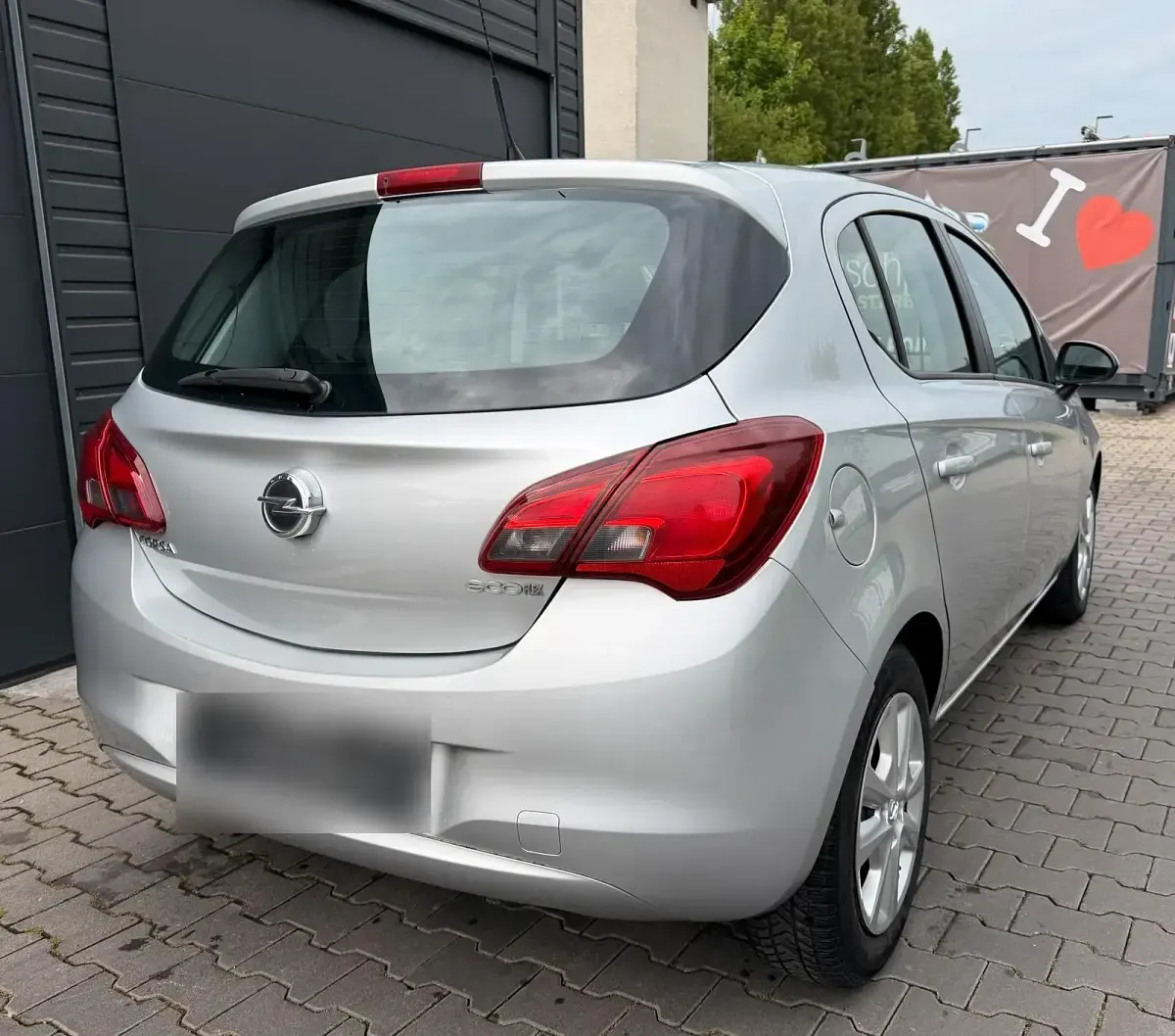 Gebraucht Opel Corsa 95 PS (69 kW) 2015 Silber Kleinwagen