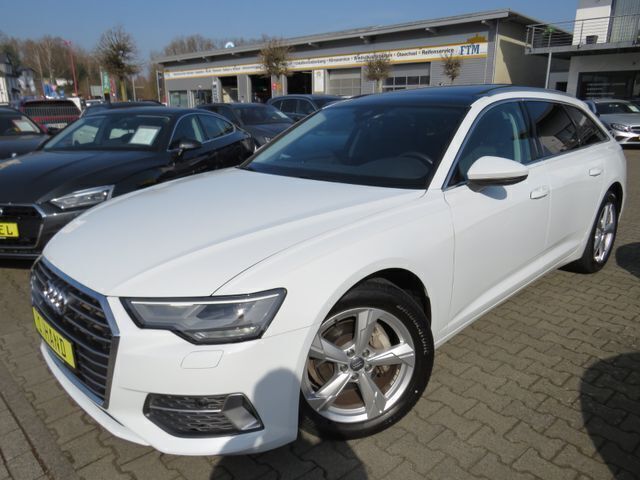 Gletscherweiß metallic Gebraucht 2020 Audi A6 Sport Kombi | 32.990 € (Superpreis) - Bild 1/4