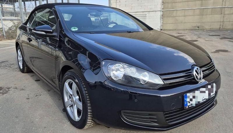 Gebraucht VW Golf Cabriolet 105 PS (77 kW) 2012 Schwarz Cabrio