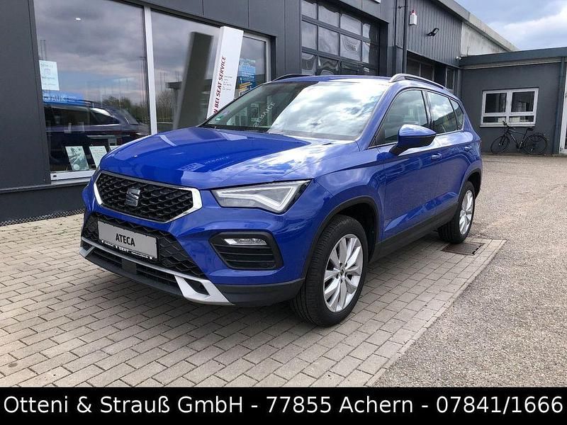"energy" blau Gebraucht 2021 Seat Ateca Style SUV | 16.990 € (Fairer Preis) - Bild 1/4