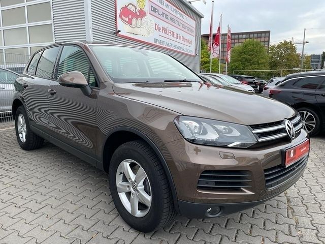 Braun metallic Gebraucht 2013 VW Touareg SUV | 26.900 € - Bild 1/4
