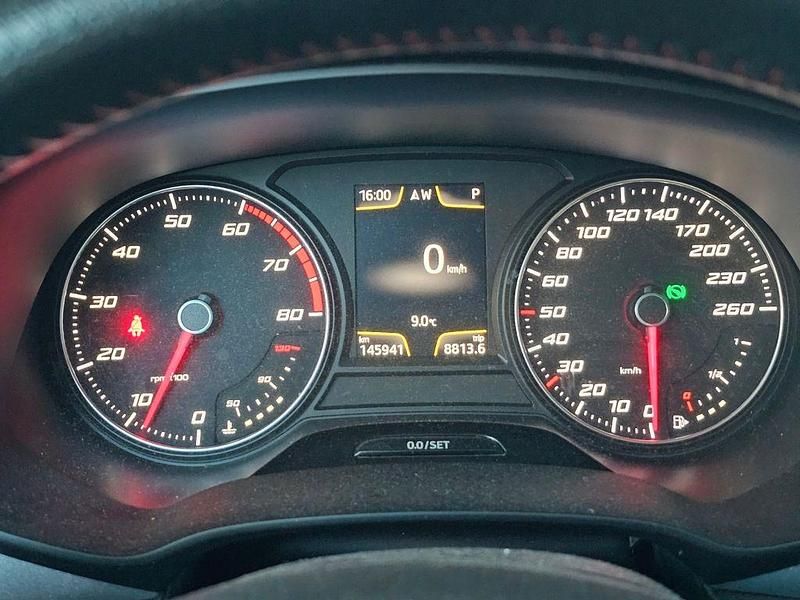 Usata Seat Leon FR 179 CV (131 kW) 2013 Blu Berlina