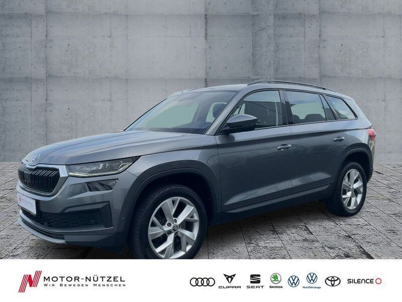 Graphitegrau metallic Gebraucht 2022 Skoda Kodiaq Ambition SUV | 33.920 € (Guter Preis) - Bild 1/4