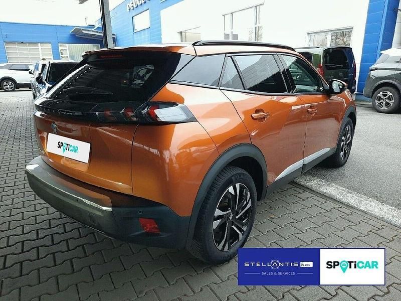Gebraucht Peugeot e-2008 Allure 100 kW (136 PS) 2021 Orange SUV