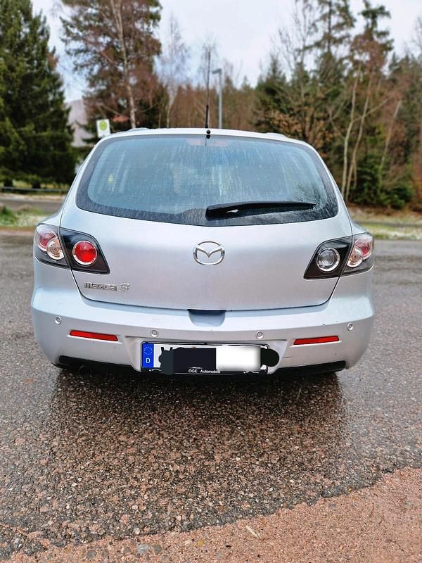 Gebraucht Mazda 3 Active 105 PS (77 kW) 2007 Silber Kleinwagen