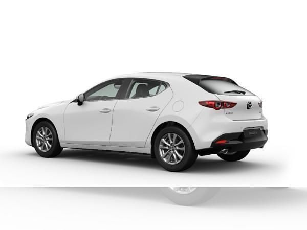 Neu Mazda 3 Prime-Line 140 PS (102 kW) 2025 Weiß (arctic white) Limousine